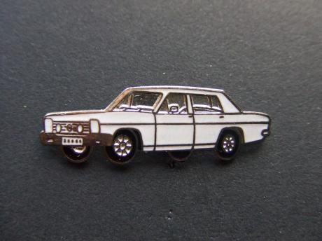 Opel Diplomat oldtimer emaille pin wit